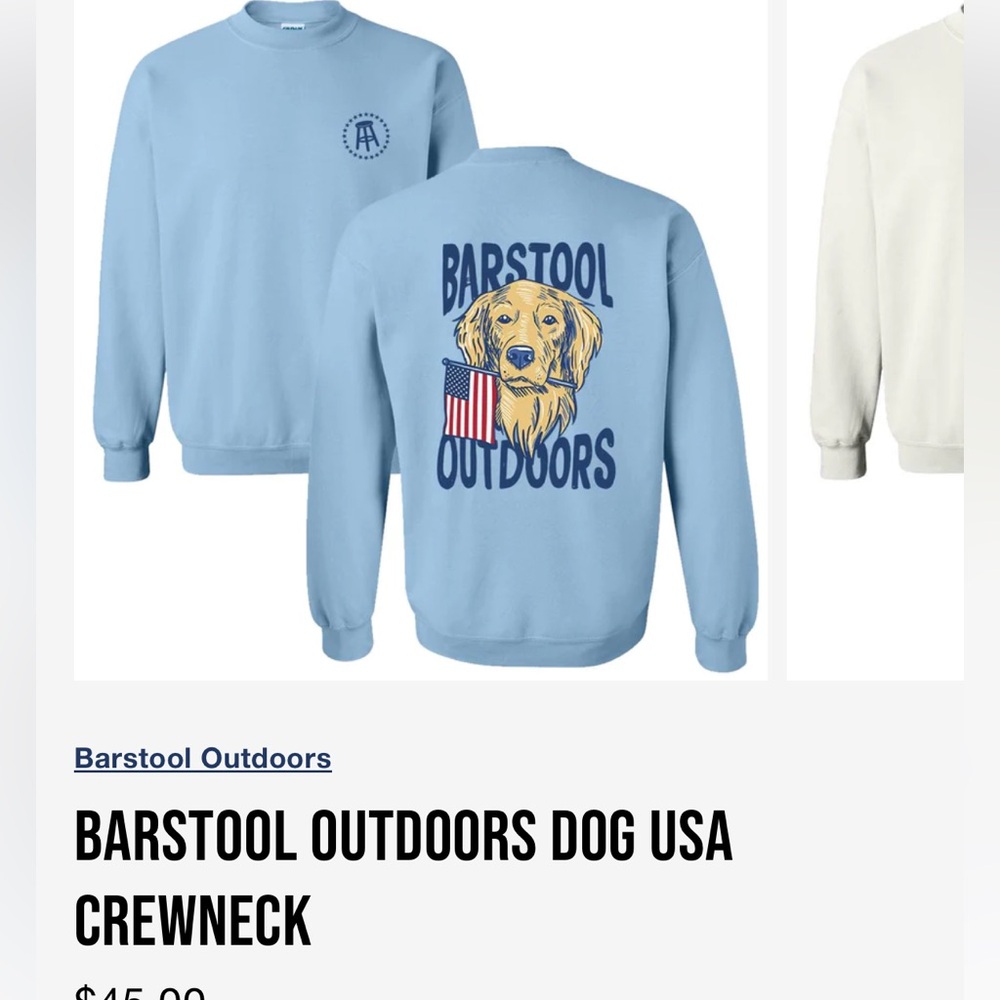 Barstool Sports crewneck